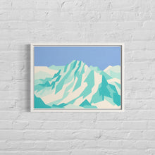 Load image into Gallery viewer, Bietschorn – Original Abstract Mountain Painting 14 x 10 inches
