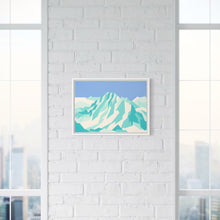 Load image into Gallery viewer, Bietschorn – Original Abstract Mountain Painting 14 x 10 inches
