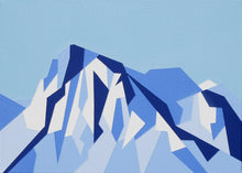 Load image into Gallery viewer, Buachaille Etive Mòr – Original Geometric Painting 14 x 10 inches
