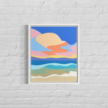 Load image into Gallery viewer, Coastal Sunset - Original painting 10 x 12&quot;
