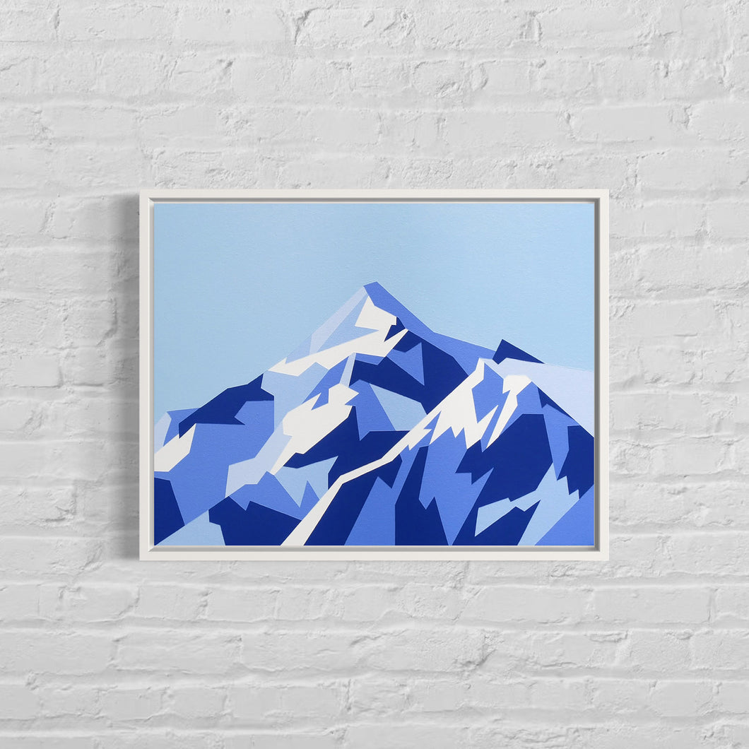 Kitzsteinhorn – Original Mountain Landscape Painting 18 x 14 inches