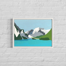 Load image into Gallery viewer, Lake Braies - Original Painting 14 x 10&quot;
