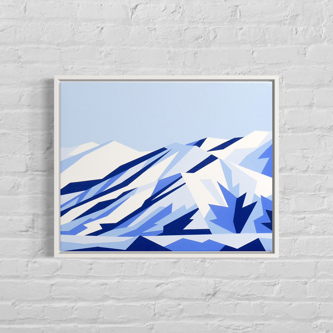 Lake Pukaki – Original Mountain Landscape Painting 20 x 16 inches