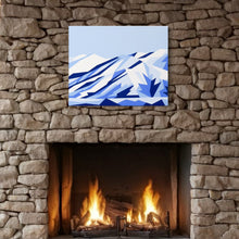 Load image into Gallery viewer, Lake Pukaki – Original Mountain Landscape Painting 20 x 16 inches

