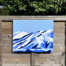 Load image into Gallery viewer, Lake Pukaki – Original Mountain Landscape Painting 20 x 16 inches
