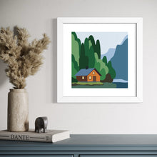 Load image into Gallery viewer, Lakeside Morning – Fine Art Print 10x10"
