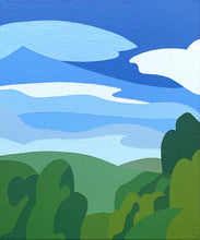 Load image into Gallery viewer, Morning View Over The Vale - Original painting 10 x 12&quot;
