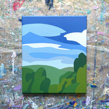 Load image into Gallery viewer, Morning View Over The Vale - Original painting 10 x 12&quot;
