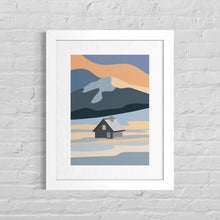 Load image into Gallery viewer, Mountain Sunrise – Fine Art Print A4
