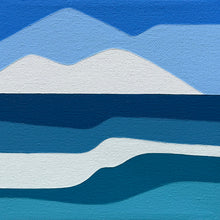 Load image into Gallery viewer, Ocean Horizon Mini No.6 - Original Painting 15 x 15cm
