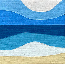 Load image into Gallery viewer, Ocean Horizon Mini No.3 - Original Painting 10 x 10cm
