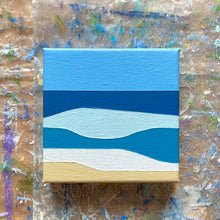 Load image into Gallery viewer, Ocean Horizon Mini No.4 - Original Painting 10 x 10cm
