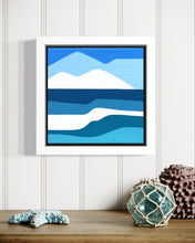 Load image into Gallery viewer, Ocean Horizon Mini No.6 - Original Painting 15 x 15cm
