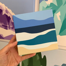 Load image into Gallery viewer, Ocean Horizon Mini No.7 - Original Painting 15 x 15cm
