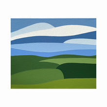 Load image into Gallery viewer, Over the Fields - Original painting 12 x 10&quot;
