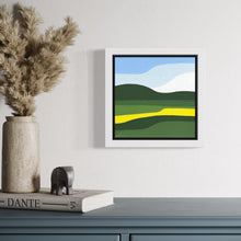 Load image into Gallery viewer, Spring Fields Mini - Original Painting 15 x 15cm

