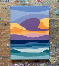 Load image into Gallery viewer, Storm Clouds over the Sea - Original Painting 10 x 14&quot;
