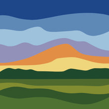 Load image into Gallery viewer, Sunrise Over The Fields – Fine Art Print 8x8&quot;
