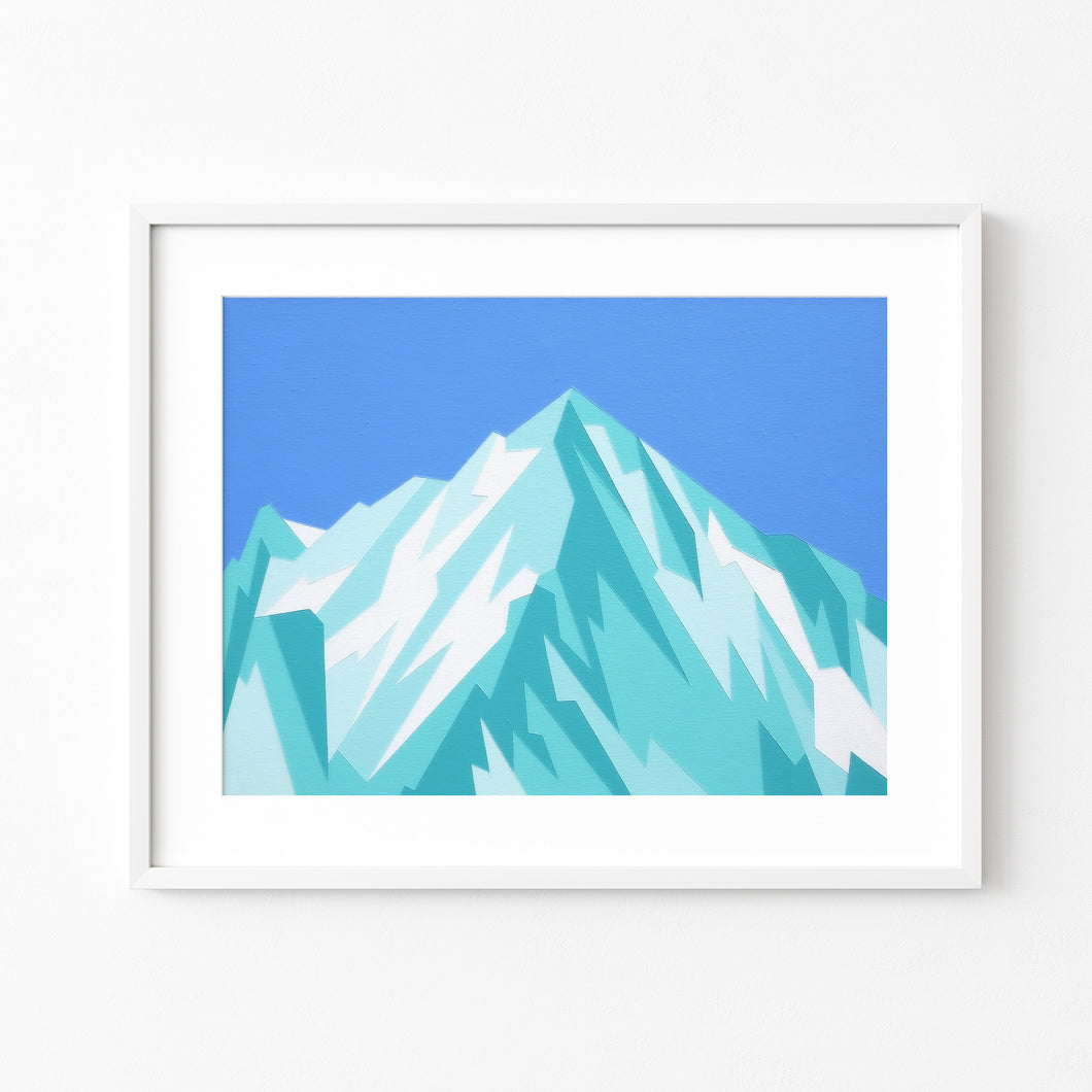 Weisshorn – Fine Art Giclée Print 8x6