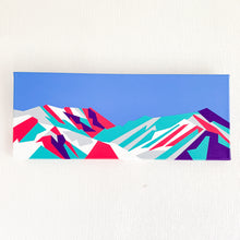 Load image into Gallery viewer, Mammoth mountain original painting 50x21cm
