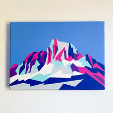 Load image into Gallery viewer, Banner Peak original mountain painting. 14x10”
