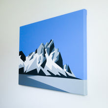 Load image into Gallery viewer, Vestrahorn original mountain painting 45x35cm
